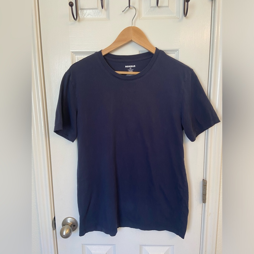 Bomba’s 100% Pima Cotton - Navy Tee - Men Size Small
